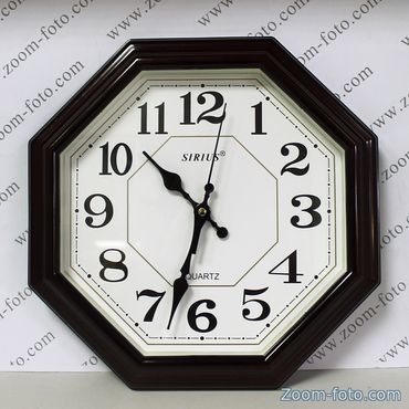 Часы настенные с фото - многоугольник SIRIUS SI-930