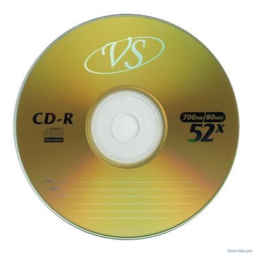 Диск CD-R VS 700 mb 52x