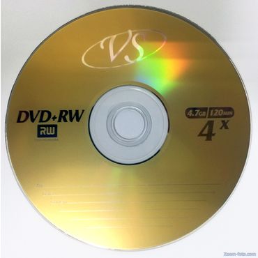 DVD-диск VS DVD+RW 4.7Gb 4x